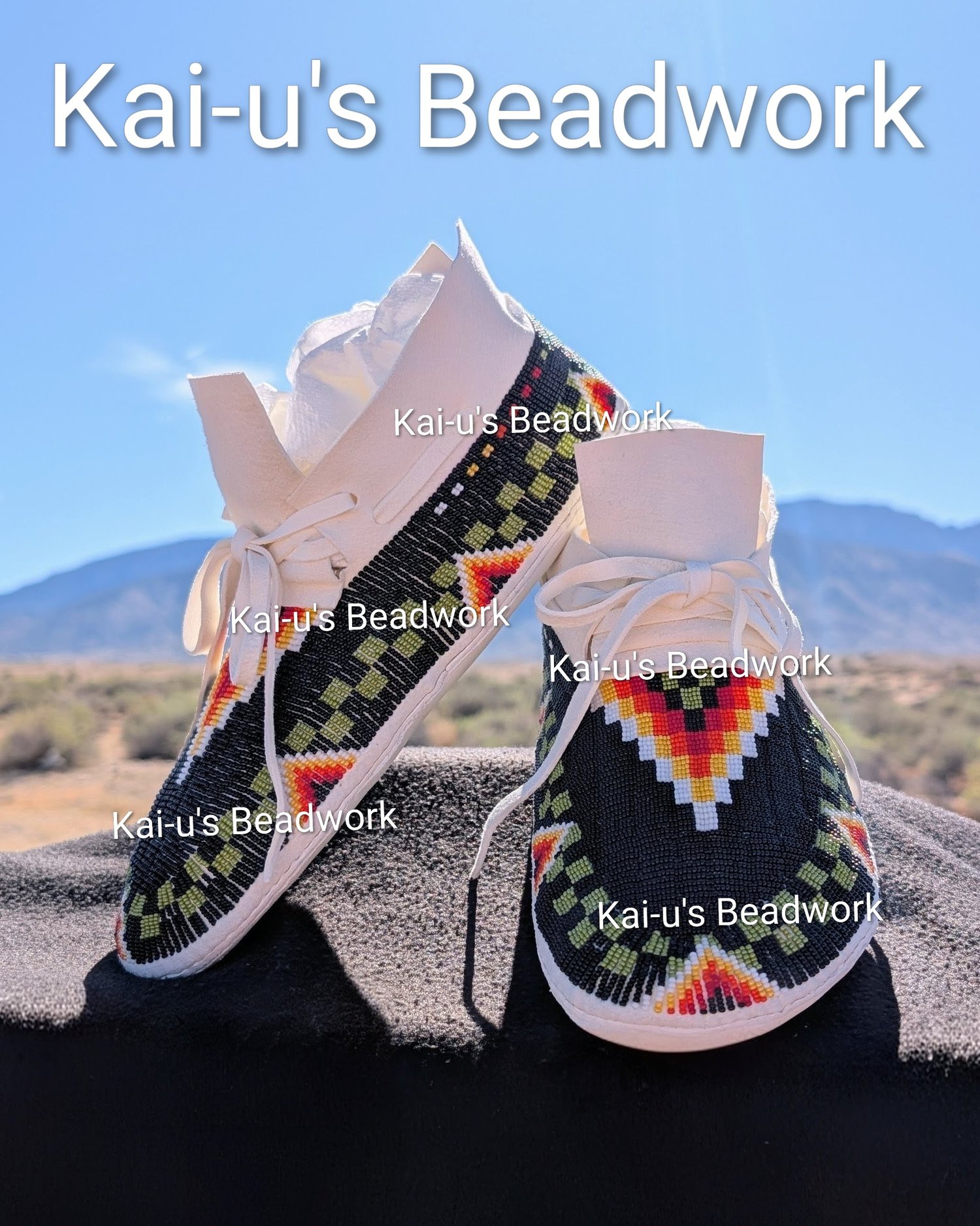 Image of "Planting" Moccasins