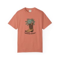 Image 4 of Rooted Rider Cowboy Boot Succulent T-Shirt