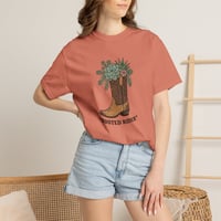 Image 7 of Rooted Rider Cowboy Boot Succulent T-Shirt