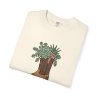 Image 9 of Rooted Rider Cowboy Boot Succulent T-Shirt