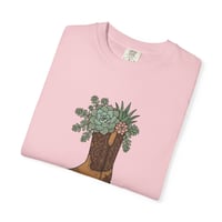 Image 3 of Rooted Rider Cowboy Boot Succulent T-Shirt