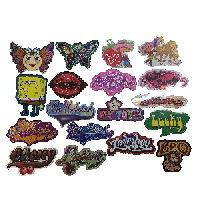 Image 1 of sooo many y2k stickers!!