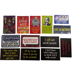 Image of sooo many y2k stickers!!