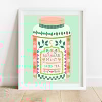 Moroccan Mint Tea Canister Print