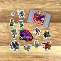 Image 3 of Ogre Battle 64: Person of Lordly Caliber Sticker/Magnet Sets (63 Pieces)