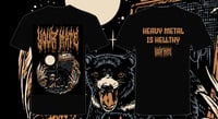 Image 1 of Heavy Metal Is Hellthy Tshirt