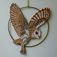 Image 1 of Barn Owl Hoop
