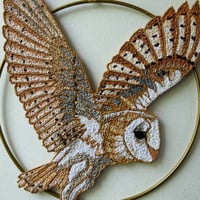 Image 2 of Barn Owl Hoop