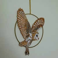 Image 4 of Barn Owl Hoop