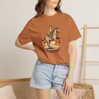 Image 13 of Desert Ride Cowboy T-Shirt — Western Horse Riding Graphic Tee