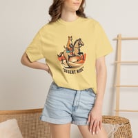 Image 1 of Desert Ride Cowboy T-Shirt — Western Horse Riding Graphic Tee