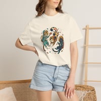 Image 4 of Astronaut Cats Graphic T-Shirt — Space Kitty Crew Tee