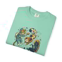 Image 9 of Astronaut Cats Graphic T-Shirt — Space Kitty Crew Tee