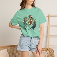 Image 10 of Astronaut Cats Graphic T-Shirt — Space Kitty Crew Tee