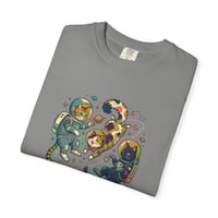 Image 12 of Astronaut Cats Graphic T-Shirt — Space Kitty Crew Tee