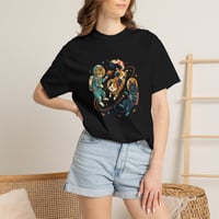 Image 16 of Astronaut Cats Graphic T-Shirt — Space Kitty Crew Tee