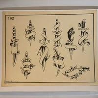 Image 1 of 1983 Spaulding & Roger’s production dagger sheet 11x14