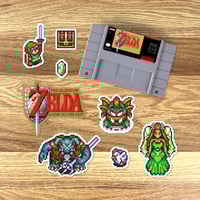 Image 3 of The Legend of Zelda: A Link to the Past Sticker/Magnet Sets (55 Pieces)