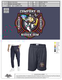 Image 2 of Greene County Station 10 Sweatpants 