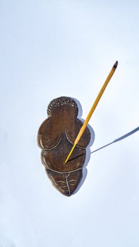 Image 1 of Goddess Incense Holder Rust