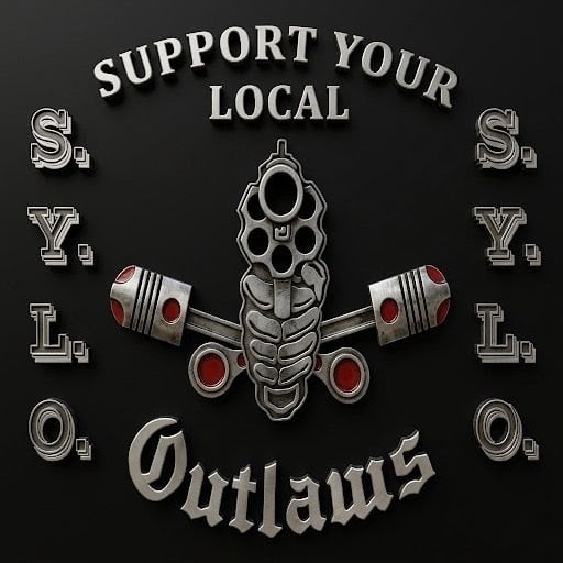 Image of Support your local Outlaws banner 
