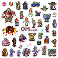 Image 1 of Chrono Trigger Sticker/Magnet Sets (39 Pieces)