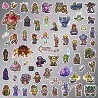 Image 2 of Chrono Trigger Sticker/Magnet Sets (60 Pieces)