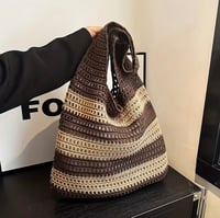 Image 1 of Beach brown tote 