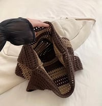 Image 3 of Beach brown tote 