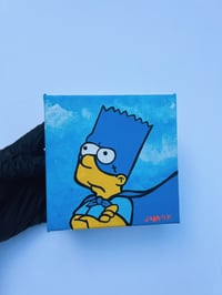 Image 2 of i think i’ll sit this one out | mini original painting 