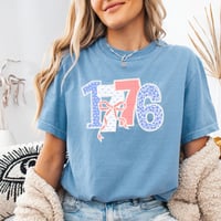 1776 Bow Comfort Colors Tee