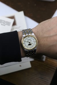 Image 3 of 1988 Jaeger-LeCoultre Albatros 145.302.5 - Triple Calendar Moonphase - Full Set