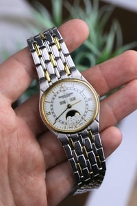 Image 6 of 1988 Jaeger-LeCoultre Albatros 145.302.5 - Triple Calendar Moonphase - Full Set