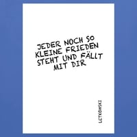 Image 3 of KLEINER FRIEDEN Tasche (Taubenblau)