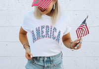 America Stars Arched 
