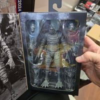 Image 2 of CREATURE FROM THE BLACK LAGOON BLACK N WHITE ULTIMATE NECA FIGURE