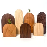 Image 1 of Wood Vase