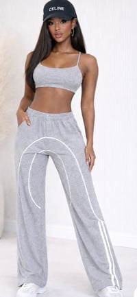 Image 1 of Open back bralette Top and pants set