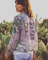 Image 1 of JUNGLE PRINT ✘  VINTAGE SHIRT ✘ IBIZA PRINT    ✘ UPCYCLED