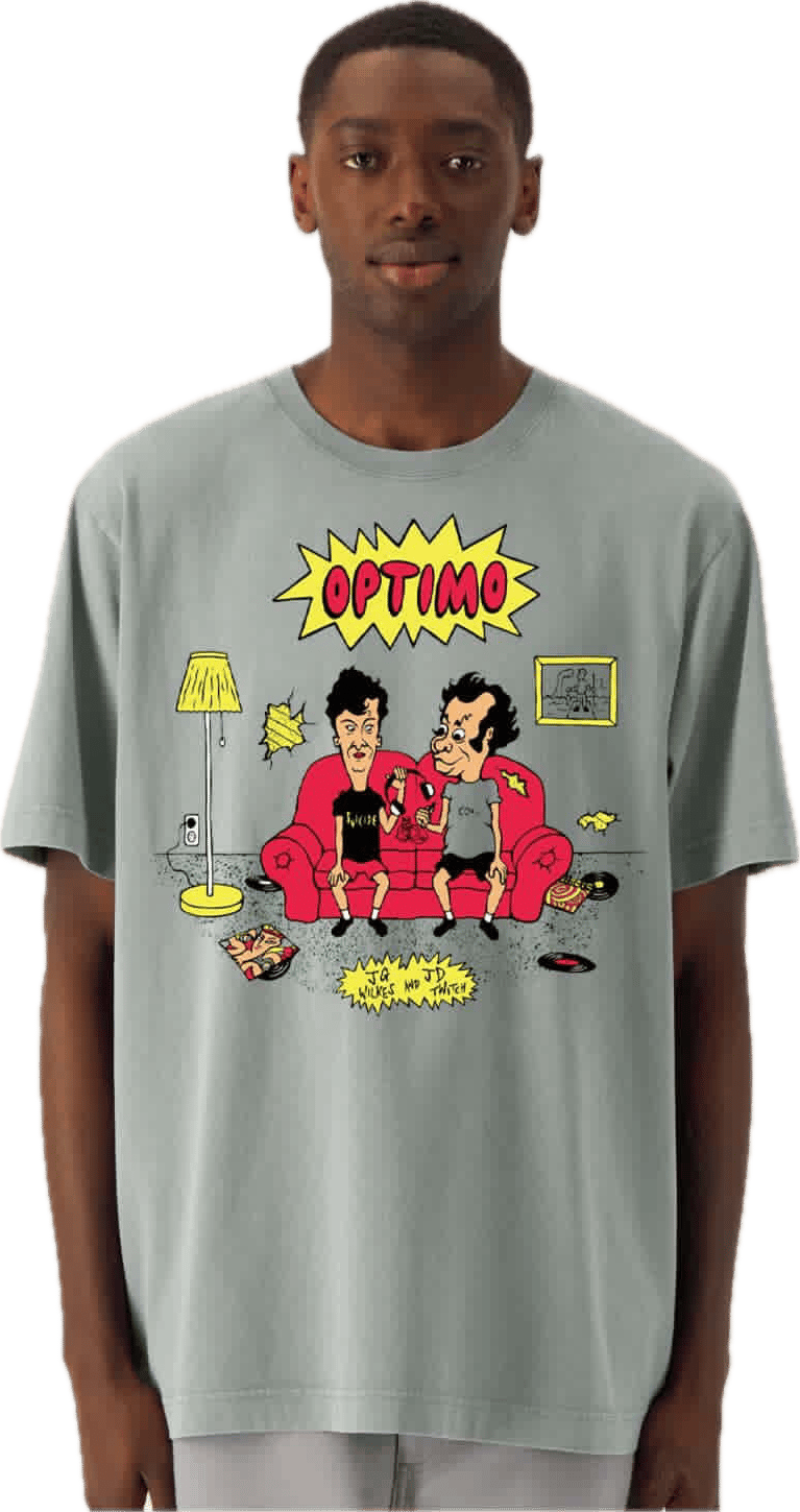 Buttheads Teeshirt - Turbo Island x Optimo Espacio 