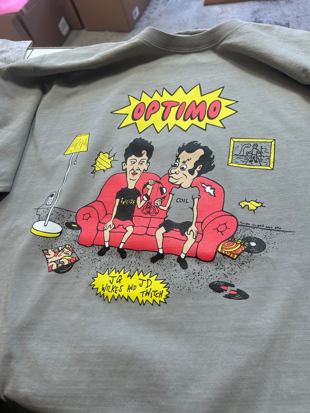 Buttheads Teeshirt - Turbo Island x Optimo Espacio 