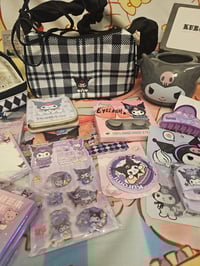 Image 2 of Kuromi Plaid Bag Bundle 