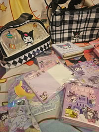 Image 5 of Kuromi Plaid Bag Bundle 