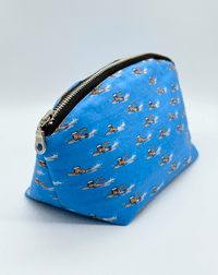 Image 2 of Keep Swimming Wide Open Zippy Pouch - Made To Order