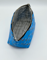 Image 3 of Keep Swimming Wide Open Zippy Pouch - Made To Order