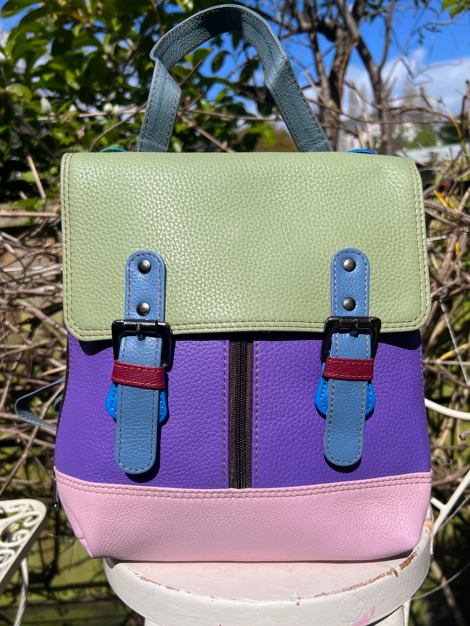 Image of Small Zip-Around Backpack/Crossbody - AA3