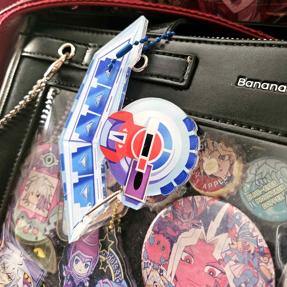 YGO Duel Disk Carabiner Keychains