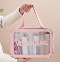 Image 2 of Pink wash bag 