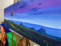 Image 6 of Original Art ‘One Tree Hill, Maleny’