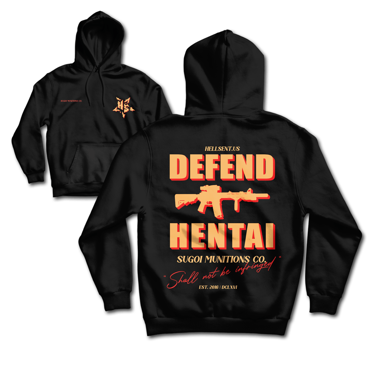 Image of Defend Hentai Hoodie
